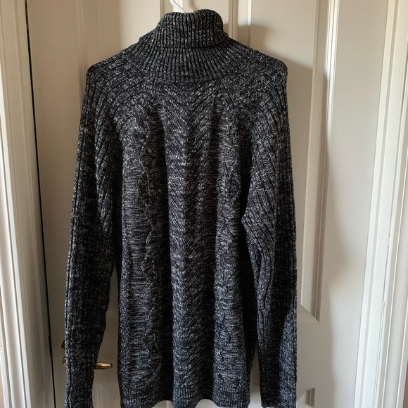 Express Cable Turtleneck Sweater Men - Picture 7 of 8